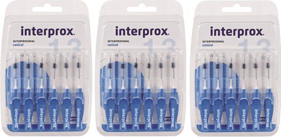 Interprox Premium Conical - 3,5 tot 6 mm - 3 x 6 stuks
