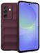 Techsuit Magic Shield Silicone Back Cover Bordeaux Geschikt voor Samsung Galaxy A36/A56
