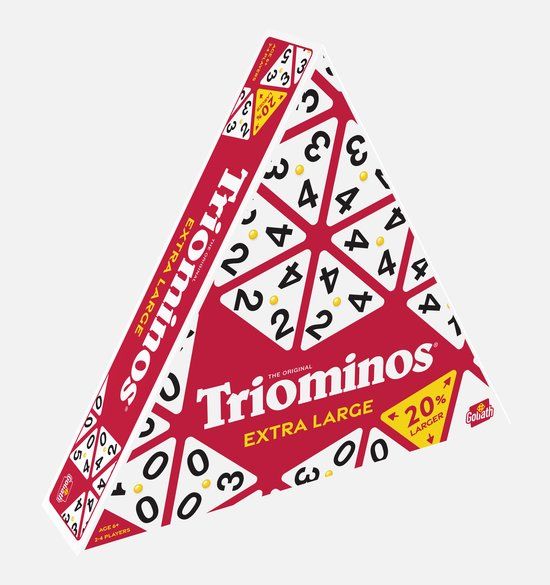 Goliath Triominos Extra Large - Bordspel - Strategisch spel - 7+ jaar