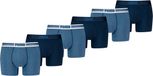 Puma Boxershorts Everyday Placed Logo - 6 pack - Donkerblauw - Heren Ondergoed - Maat M