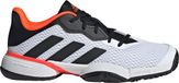 Adidas Junior Chaussures de Padel Blanc et Noir Barricade GW2996