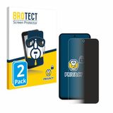 BROTECT - privacy screenprotector voor Samsung Galaxy A55 5G - Folie Beschermfolie Blauwlichtfilter 2 Stuks