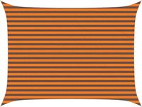 vidaXL Zonneschaduw Oranje en Bruin 3 x 4 m 100% Polyester Oxford