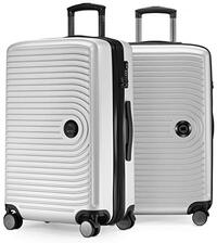 Hauptstadtkoffer - MITTE - Handbagage Koffer Trolley bagage, Cabinekoffer uitbreidbaar, TSA, 55 cm, 55 L, wit
