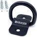 KRASER KR802 Motorfiets Vloeranker Anti-diefstal Muurbevestiging Garage Fietsenstalling, Aanhangwagenbeveiliging, Kantelring ø14, Compact Bestendig Staal 12,8 x 6,5 Inclusief Schroeven