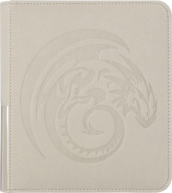 Dragon Shield - Zipster Binder 160: Ashen White