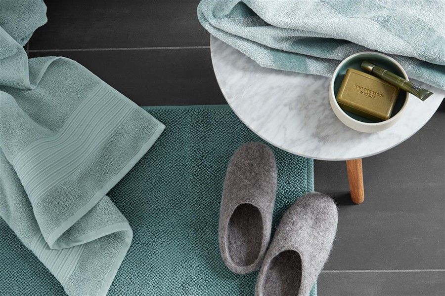 Beddinghouse Sheer Badhanddoek - 70x140 cm - Groen