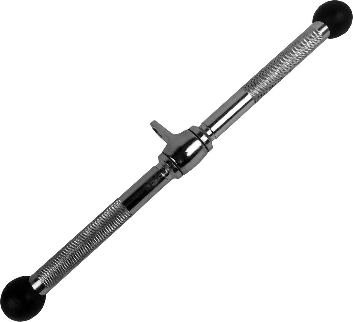 Tunturi Meedraaiende Rechte Stang - Zwart/Zilver