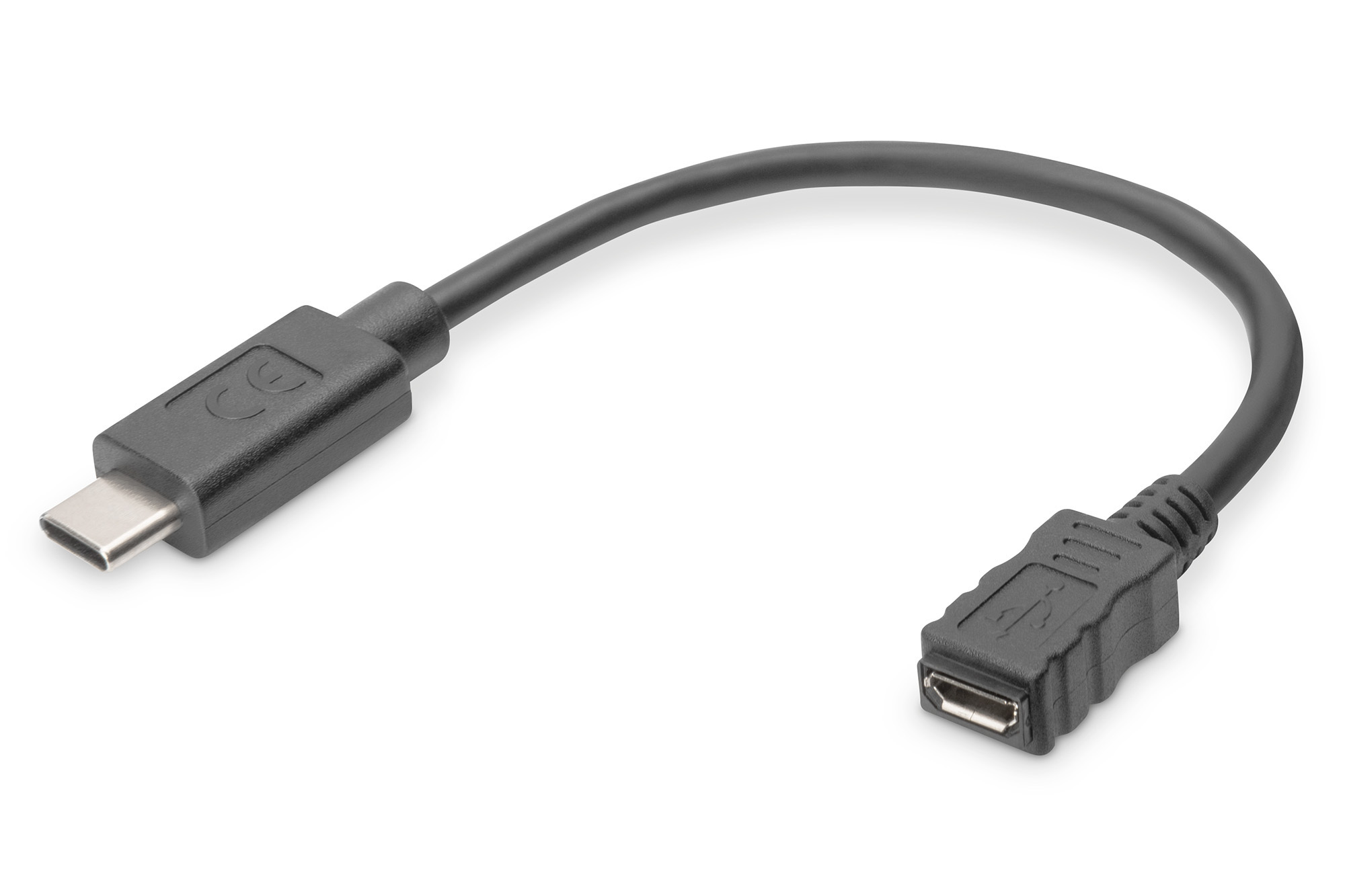 Digitus 0.15 m USB C / Micro USB B