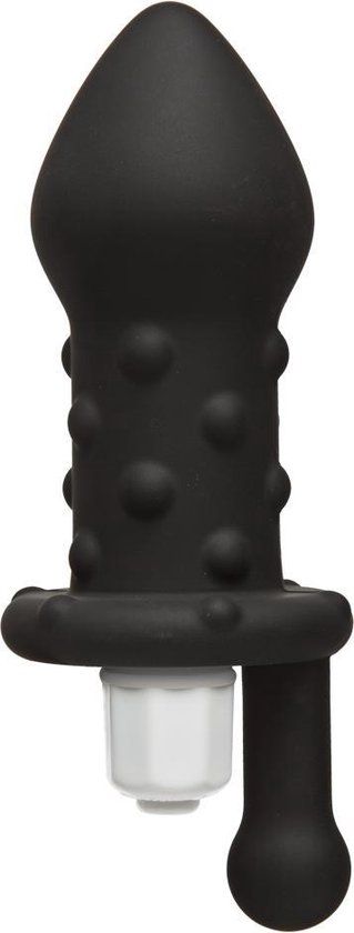 Juicy Doc Johnson Juicy Beaded Butt Plug black