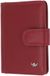 Golden Head Leren kaarthoes Polo RFID Protect Kartenetui mit Riegel 4516 Rot donkerrood
