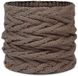 Buff ® Knitted & Fleece Nekwarmer Grijs Unisex Polyester One Size Volwassenen