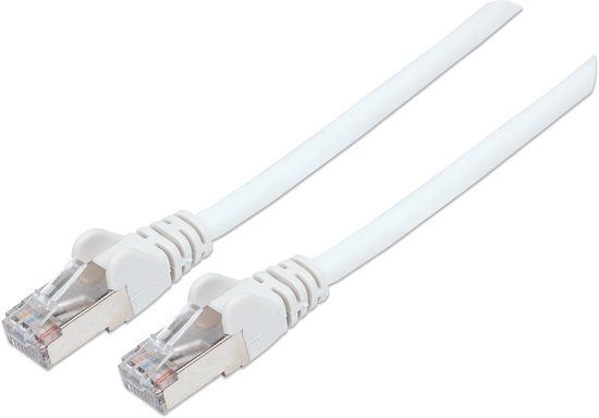 Intellinet Cat6, SFTP, 1m netwerkkabel S/FTP (S-STP) Wit