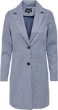 Only Jas Onlcarrie Bonded Coat Otw Noos 15213300 Vintage Indigo/ Melange Dames Maat - S