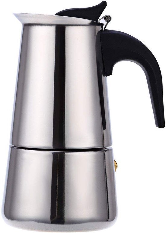 Nonna percolator (inductie) 6 kops - 300 ml - espresso maker / espressomaker 100% RVS