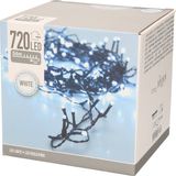 Merkloos DecorativeLighting Kerstverlichting - 720 LEDs - 54 meter - wit - groen snoer