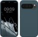 kwmobile telefoonhoesje geschikt voor Google Pixel 10 Pro XL - Hoesje met siliconen coating - Smartphone case in leisteen