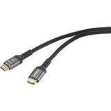 SpeaKa Professional SP-13125620 Câble HDMI Câble de connexion HDMI Fiche HDMI-A, Fiche HDMI-A 0,50 m Noir 8K UHD