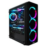Greed® MK2 Pro High End Gaming PC, AMD Ryzen 7 5700X + Nvidia Geforce RTX 5070 12 GB, snelle RGB computer + 4K Desktop met 4,6 GHz - 32 GB DDR4 RAM - Waterkoeling - 1TB SSD - WLAN + Windows 11 Pro