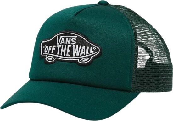 Vans Classic Patch Curved Bill Bistro Green Trucker Cap