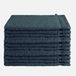 Byrklund Washand - Set van 12 - Hotelkwaliteit - 100% katoen (BCI) - 500 g/m² - 16x21 cm - Donkerblauw