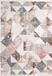 Goodivery ® Tapis scandinave élégant avec motif géométrique et franges pour tout intérieur