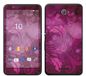 Royal Sticker RS.119764 Sticker voor Sony Xperia E4, Motief Roze Abstraction