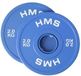 HMS CBRS20 - Olympische Halterschijf - 2x2 kg - Staal en Gecoat met Rubber