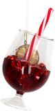 HD Collection Ornament Kerstbal – Cocktail Zoet – Glas – Rood – 11,5 cm