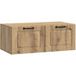 Maison Exclusive - Meuble TV mural, 78,5 x 41 x 30 cm, chêne artisanal