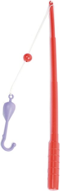 PARTYPRO - Vishengel - Gekleurd - Plastic - 150 cm