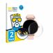 BROTECT - Screenprotector voor Yoever Smartwatch 1.27" - Folie Beschermfolie transparant volledig dekking - 2 Stuks