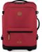 CABAIA Sac à dos trolley avec compartiment pour ordinateur portable Souple Valise Essentials Trolley 48L Sibiu vin rouge 51cm