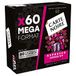 Carte Noire Espresso Intense, capsules en aluminium, compatibel Nespresso, 1 boîte de 60 dosettes de café, 100% Arabica, fruits secs et notes de chocolat, intensité 9/10, saveur riche et durable
