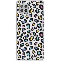 1001 coques Samsung Galaxy A42 5G Leopard Bedrukt Siliconen Hoesje