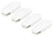 Poids pour rideaux Set de 4 Pièces Blanc