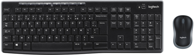 Logitech Wireless Combo MK270 Betrouwbare draadloze combinatie