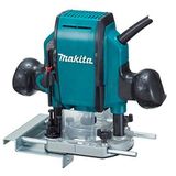 Makita RP0900 3 Blads Kortingsrouter, 900 W, Blauw en Zwart