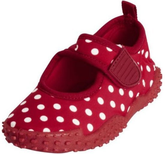 Playshoes UV strandschoentjes Kinderen Dots - Rood - Maat 26/27