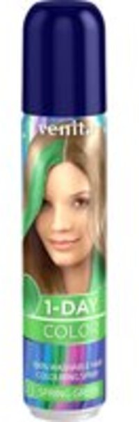 1-Day Colouring Hairspray Spring Green 50ml