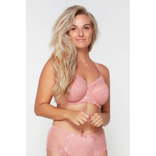 LingaDore Daily Full Coverage Lace Bra - Old Rose