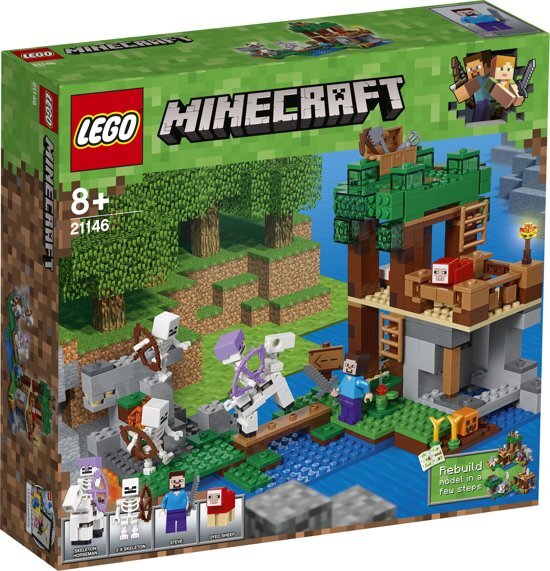 lego Minecraft De Skeletaanval - 21146 Bereid je voor op de skeletaanval