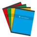 Conquerant 100103881 schrijfblok & schrift 48 vel Rood, Groen, Geel, Blauw
