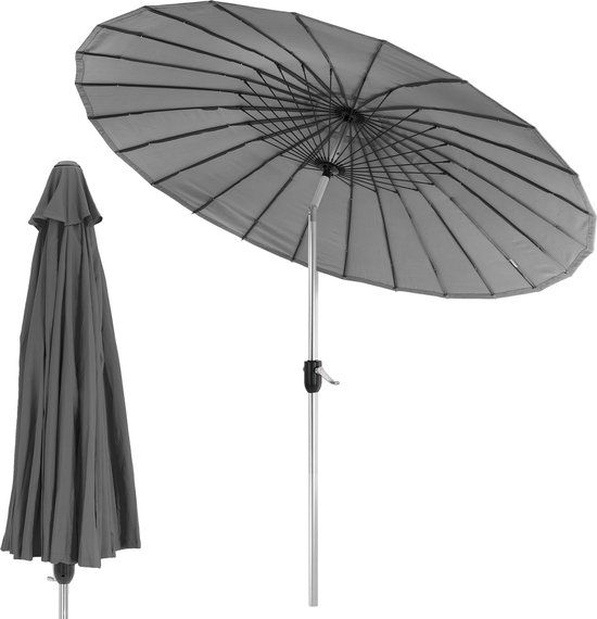 ml-design Parasol Shanghai (270 cm) Antraciet
