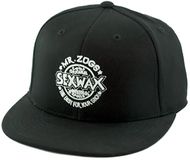 Sex Wax Classic Flexfit Pet Zwart L-XL