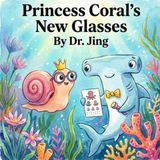Princess Coral Princess Coral's New Glasses: A Princess Coral Story | Childrens books ages 3-5 | Bedtime story | Support for getting prescription glasses
