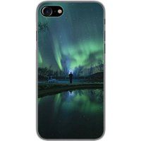 Apple iPhone 7 Aurores boreales bedrukt siliconen hoesje