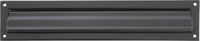 AMIG Brievenbusklep - zwart - metaal - 34,2 x 7,3 cm - energiebesparende brievenbus
