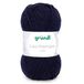 Gründl Lisa Premium Uni Garen, Acrylic, Marine, 3,5-4,5 mm, 760-19