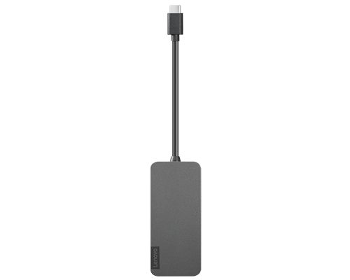 Lenovo USB-C Hub - 4x USB-A - Black